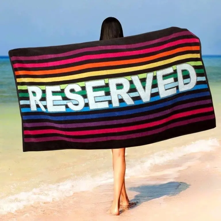 Jumbo Beach Towels - Extra Large 100cm x 180cm quick-dry bath towel