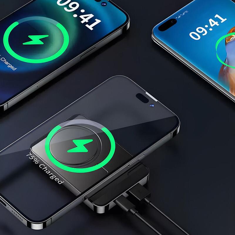 Product Introduction of Magnetic Wireless Power Bank 12000mAh For Magsafe Battery Pack For iPhone 14 13 13