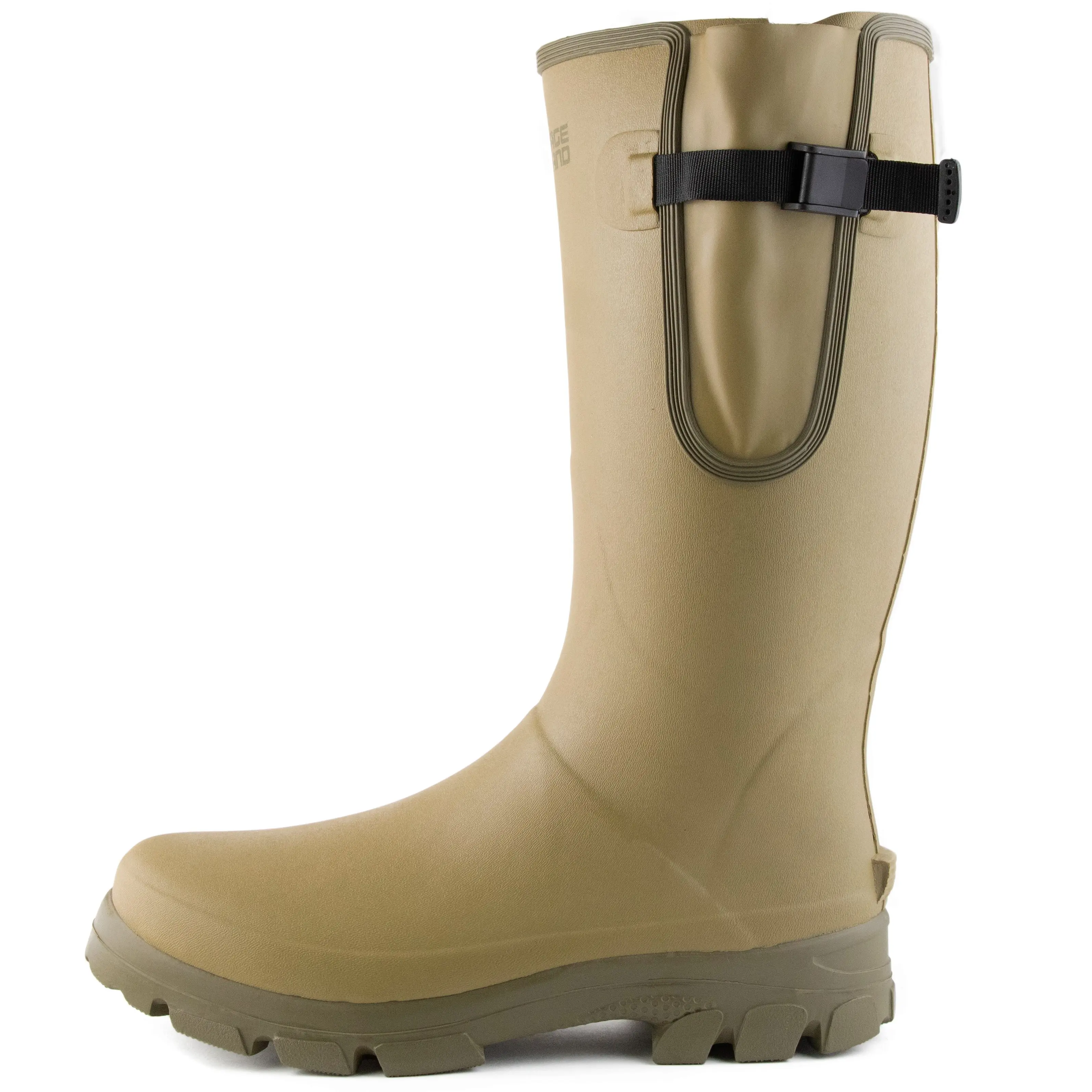 Savage Island Mens GlenXT Rubber Neoprene Lined Wellington Boot