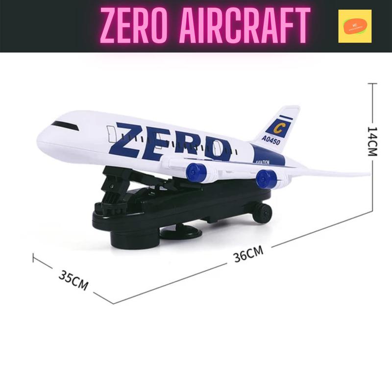 Kids Large Plane A380 Air-Bus Toy Bump & Go Aircraft for boys and girls Kids LED Lights Music Toy 7