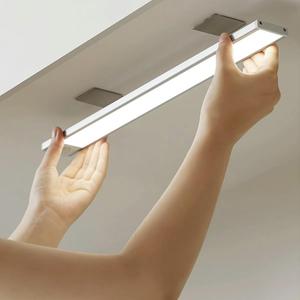 LED Motion Sensor Light, USB Rechargeable Magnetic Wall Light, Dimmable Ceiling Light for Kitchen Cabinet, Stairway, Wardrobe