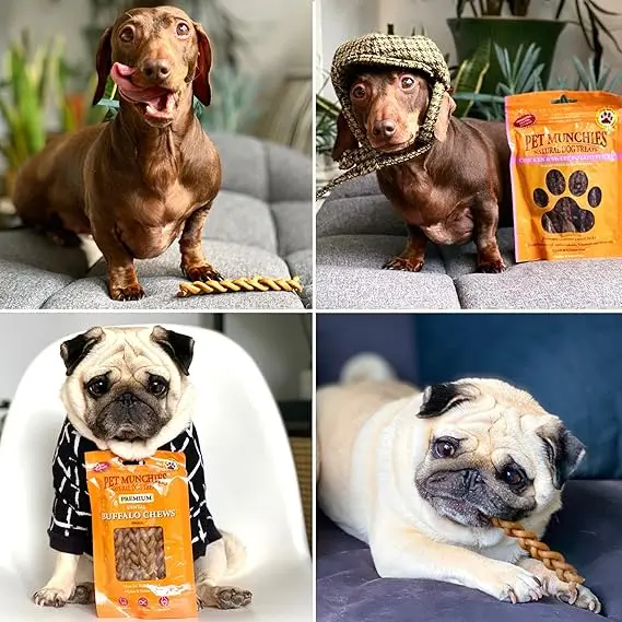 Pet Munchies Venison & Beef Liver Dog Training Treats, Grain Free Tasty Bites with Natural Real Meat, Low in Fat 50g 4