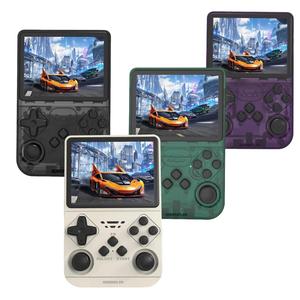 GAMINJA Portable 3.5 Inch IPS HD Retro Handheld Game Console, Rechargeable Game Console with 13,000+ Games, 16+ Emulators, Gaming Console for Home & Travel, Game Peripherals