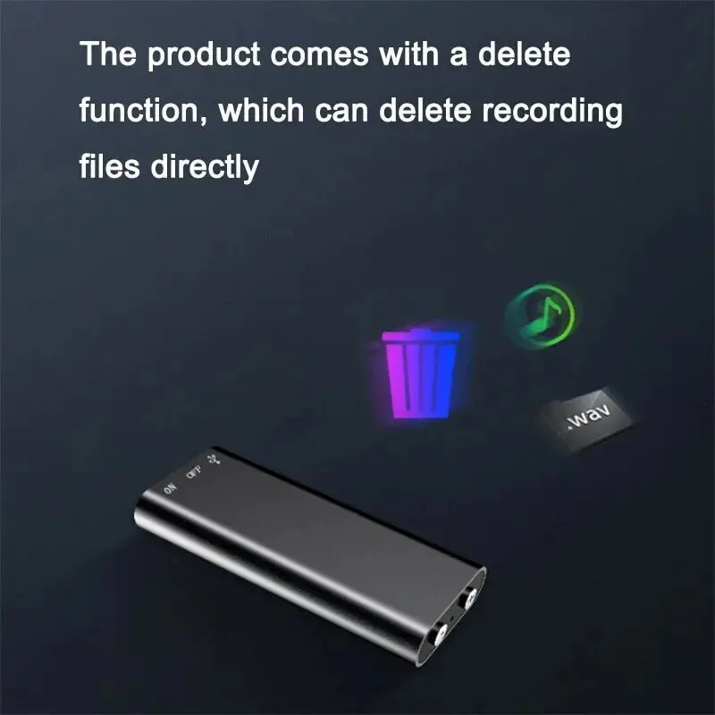 Compact 8GB Digital Voice Recorder Dictaphone Audio MP3 Player Sound Recording with USB Support mini  speaker  magnet wireless  earbuds speakers  bluetooth noise  cancelling ear  piece  bluetooth fitness  gear 5