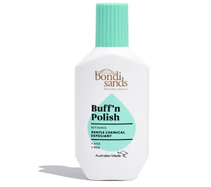 Bondi Sands Buff’ N Polish Gentle Chemical Exfoliant 30ml| Enriched with Cherry Blossom | Suitable for sensitive skin | Vegan + Cruelty Free| 30ml/1.01 Fl Oz 0