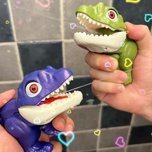 Cartoon Dinosaur Design Water Gun Toy, 1 Count Summer Outdoor Play Water Animal Sports Beach Toy, Birthday Gift for Boys & Adults