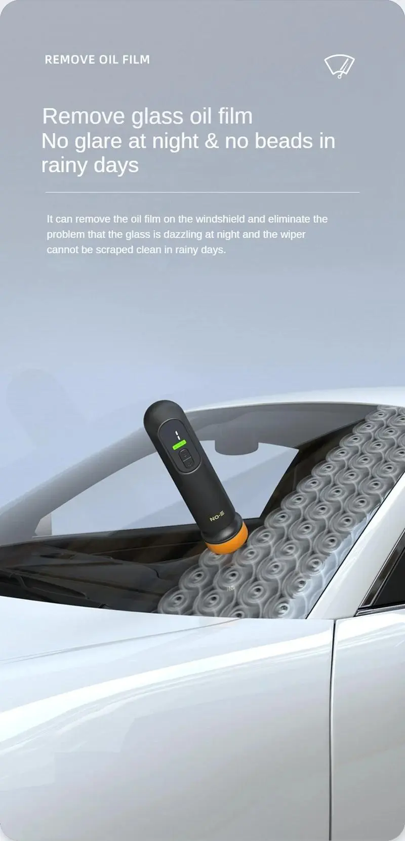 Product Introduction of 2026New Wireless 12000RPM Car Polisher & Waxer 3 in 1 Sanding Machine for Paint Scratch Repair Windshield Oil Film Removal Cordless 9