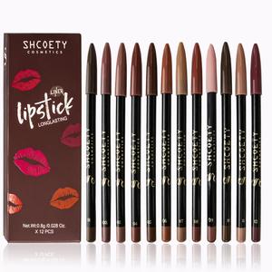 Long Lasting Matte Lip Liner Set, Tinted Lip Liner Kit, Easy Coloring, Suitable for All Occasions Lip Makeup, Girls and Women Makeup Accessories, Makeup Products, Lip Stain, Lightweight Lip Liner Pencil, Cosmetic Lipliner, Lip Marker