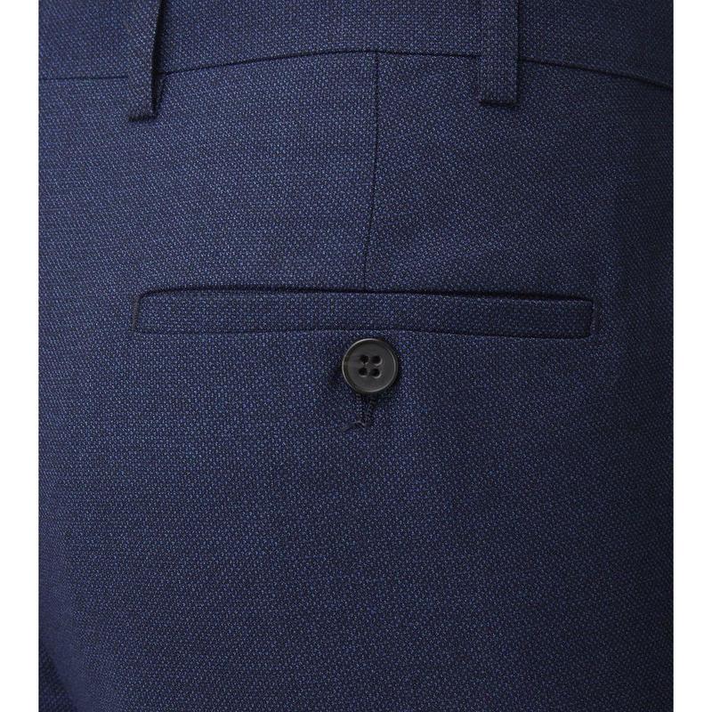 Skopes Men's Harcourt Slim Fit Suit Trouser in Navy Waist 30 to 46 Plain Menswear 3