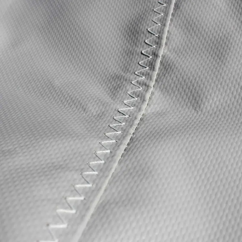 Solo Boat Cover - Boom Up - PVC Grey 4