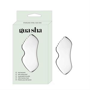 Stainless Steel Gua Sha Facial Tool, Facial Beauty Massagers, Durable Metal Massage & Lymphatic Drainage for Face and Body, Skin Care Tool for Women & Men
