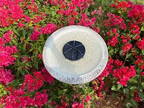 Jsdoin Solar Fountain Pump,Solar Powered Water Features with 7 Nozzles for The Garden, Floating Solar Pond Pump for Bird Bath,Pool, Patio,Pond and Fish Tank 5
