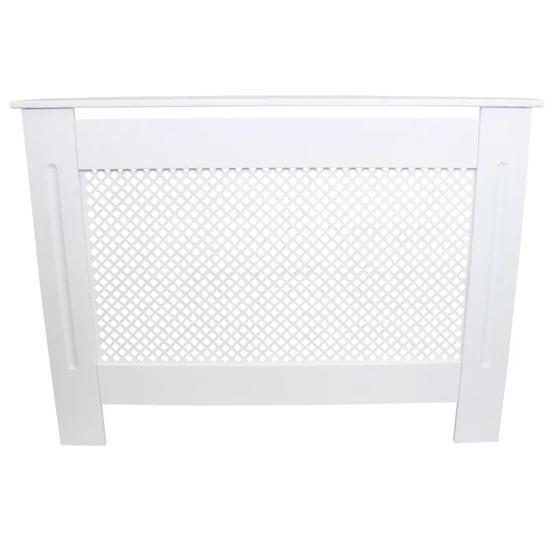 White Radiator Cover MDF 1115mm for Home Improvement 1