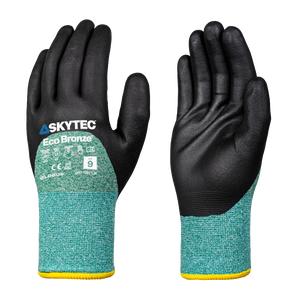 SKYTEC Eco Bronze Recycled Nitrile Foam Coated Work Gloves