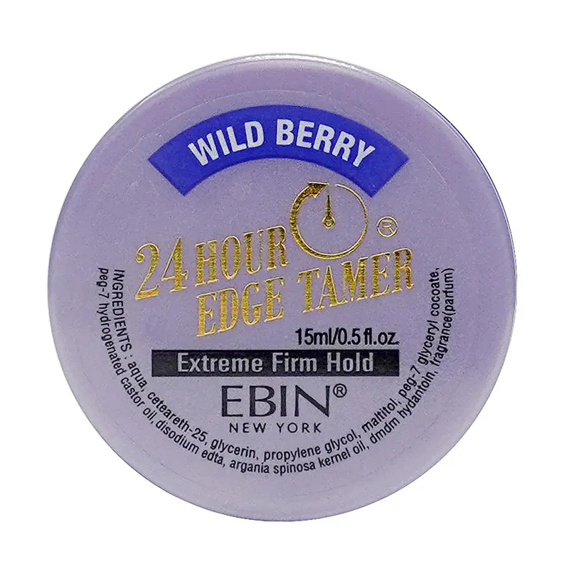 EBIN NewYork 24 Hour Wild Berry Extreme Firm Hold Edge Tamer 15ml, 80ml / 250ml 4
