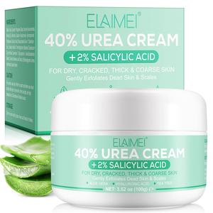 40% Urea Cream, Moisturizing Body Cream, Hydrating Body Lotion for Dry, Cracked Skin, Smoothing Skin Care Product for Women & Men