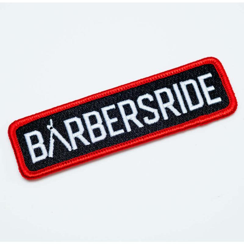 BarbersRide Embroidered Patch 2
