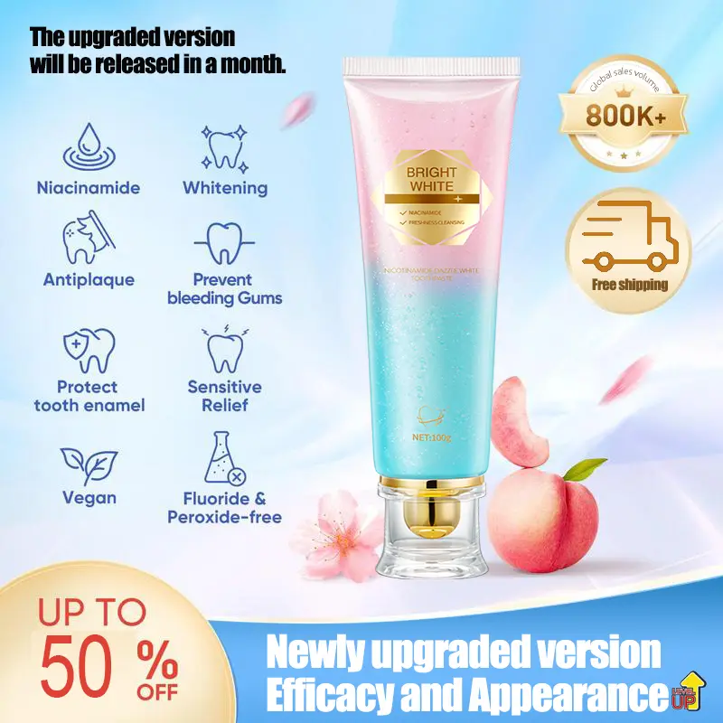 【Give you a better life】Nicotinamide Whitening Toothpaste