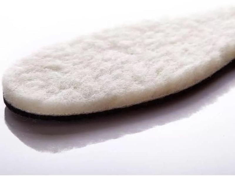 Wicket Pair Sheepskin Insoles Soft Warm Thermal Inner Fleece Wool Pair Boots Shoe soles 6