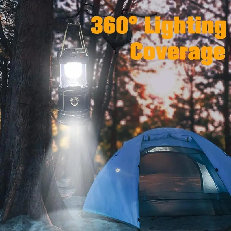 【summer sale】Lepro Summer LED Camping Lanterns – Battery‑Powered, Collapsible & IPX4 Water‑Resistant Portable Outdoor Lights for Emergencies, Storms & Power Outages 7