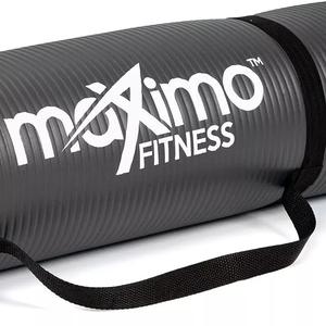 Yoga Exercise Mat Thick Non Slip with Carry Strap 10mm Workout for Home Large