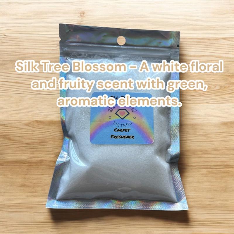 Rejuvenating Sisters Carpet & Bin Freshener – Scented blend for a fresh, long-lasting aroma. Available in mixed 150g scents, including Fruity, Masculine, Feminine, and Bath, Body & Laundry-inspired fragrances. 8