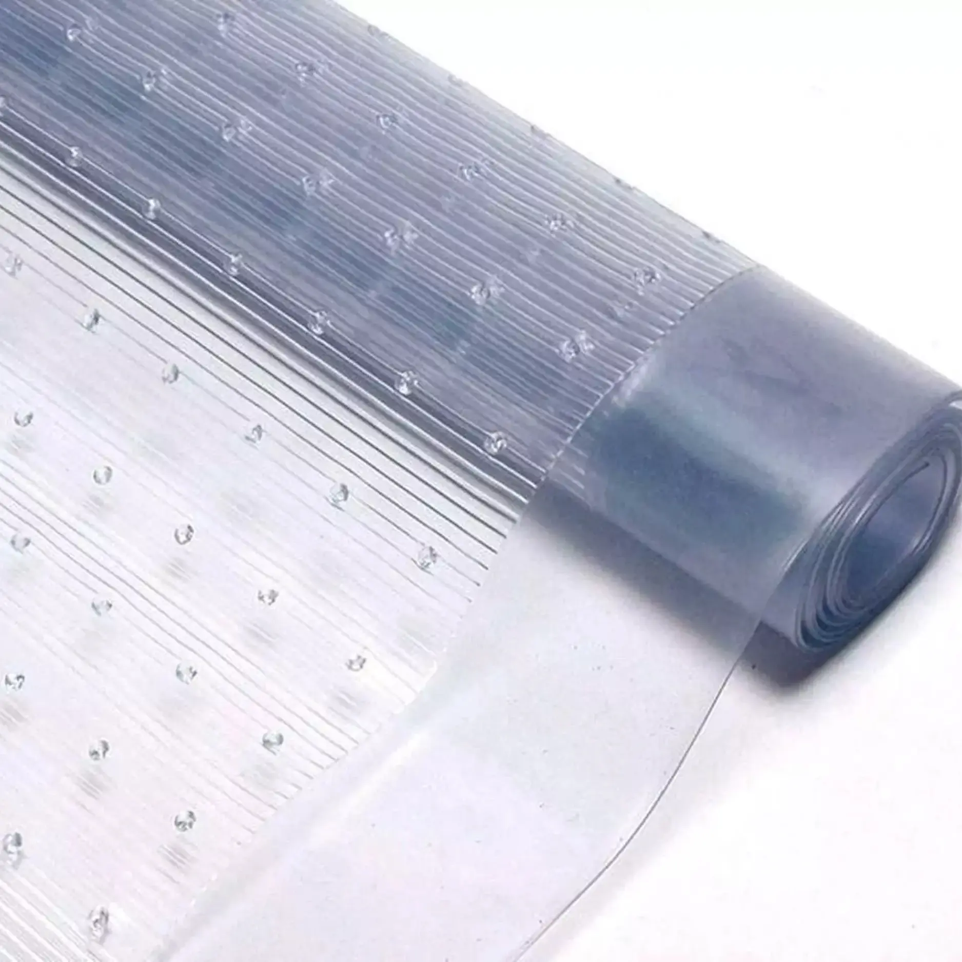 Vinyl Plastic Carpet Protector Clear Runner Home Office Hallway Film Mat Roll