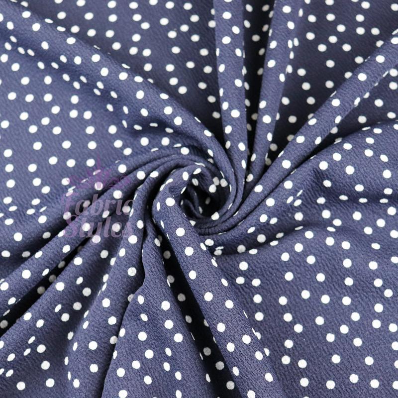 FS589 Polka Dots Liverpool Fabric 4