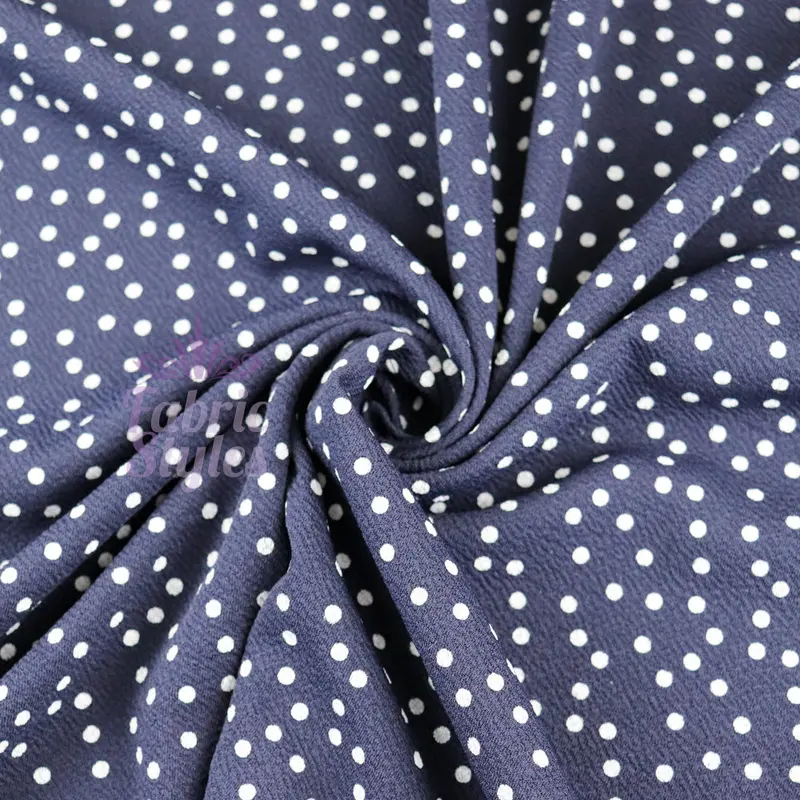FS589 Polka Dots Liverpool Fabric 4