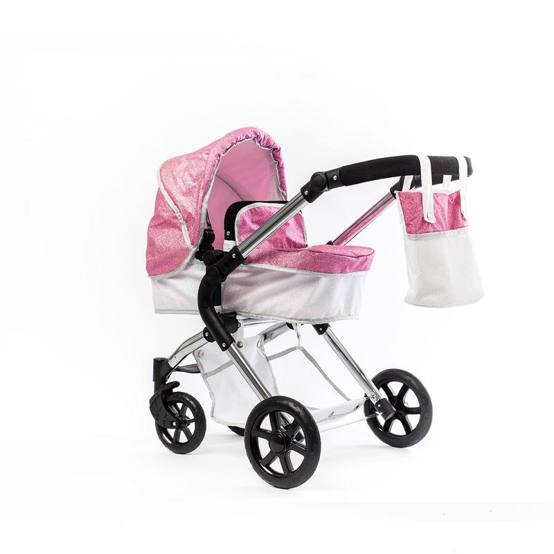 Roma Stephanie Single Dolls Pram - Sparkle 3+ years 78cm 0