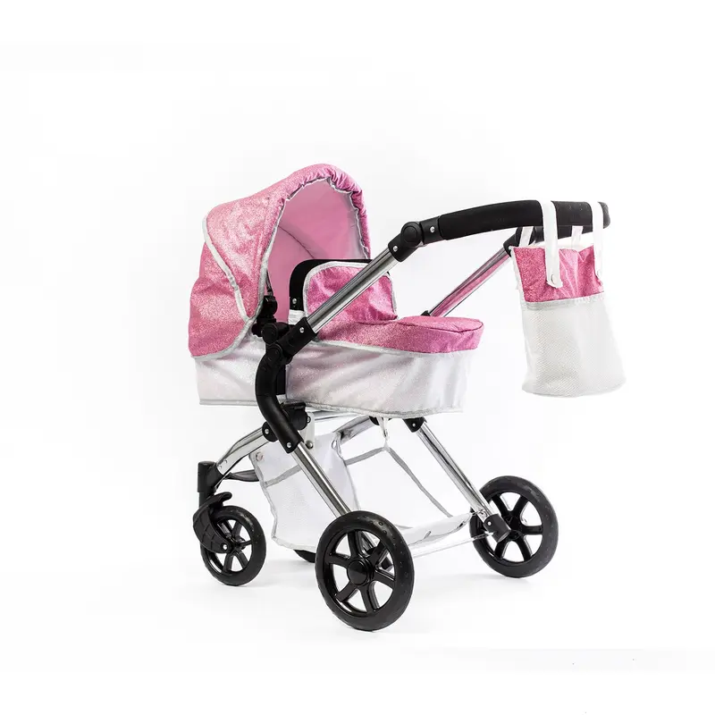 Roma Stephanie Single Dolls Pram - Sparkle 3+ years 78cm 0