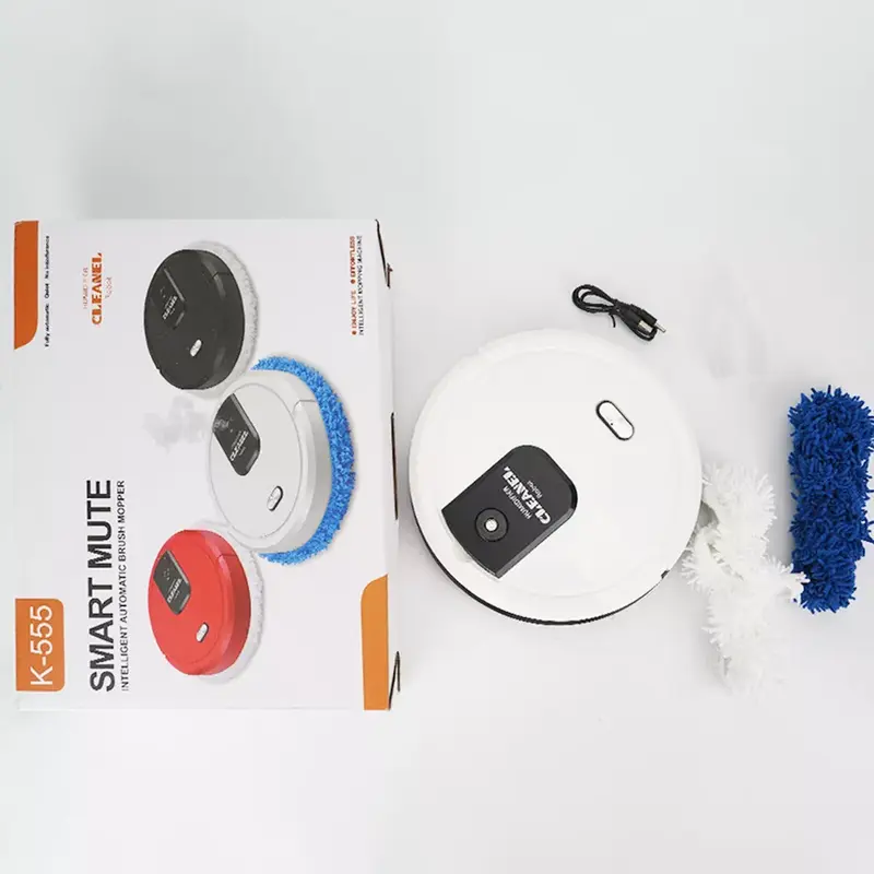 Rechargeable Smart Sweeping Robot Vacuum Cleaner Automatic Floor Mop Sweeper UK 8