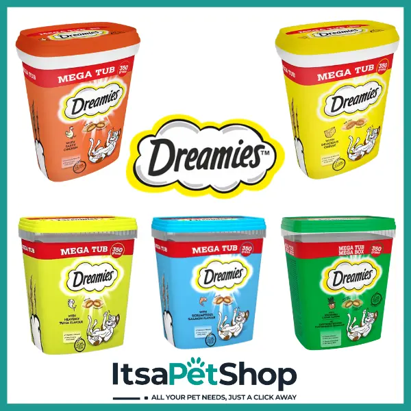 Dreamies Mega Tubs for Cats - Perfect for Your Feline Friend