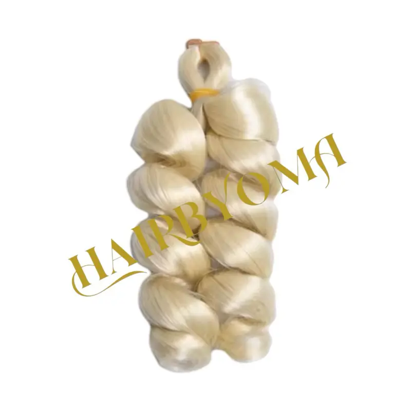 12” Colour 613  LOOSE CURL BRAIDING EXTENSION | 75g | 12inches  | Spiral French loose curl |