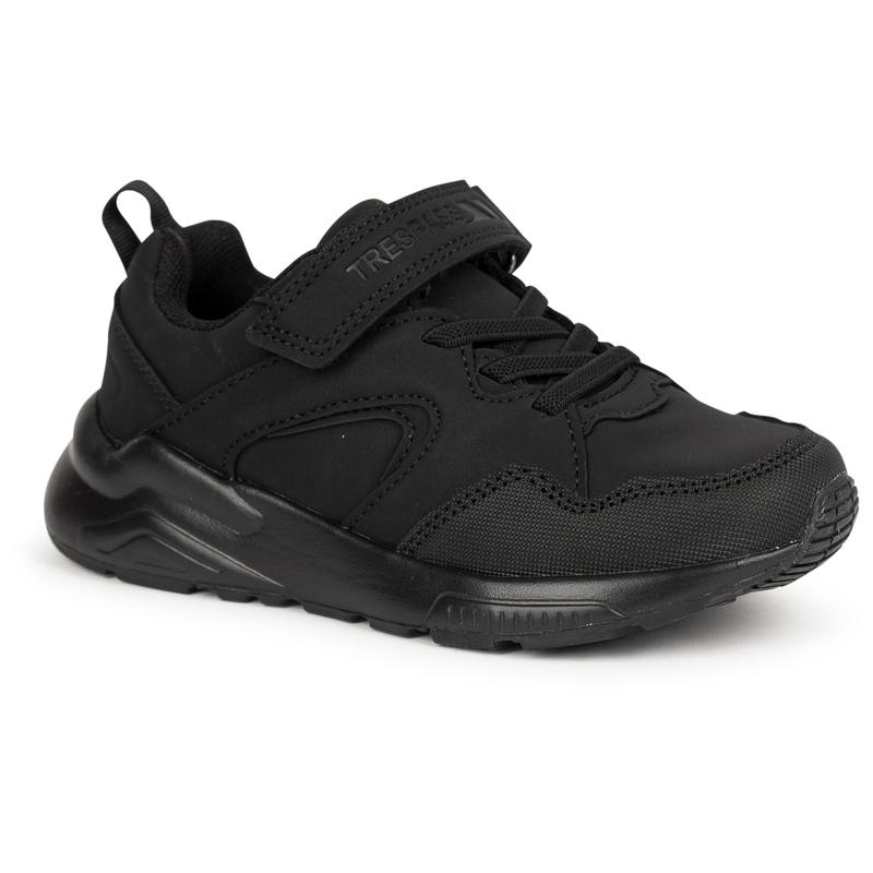 Trespass Kids Trainers Cushioned with Velco Strap and Durable Toe Cap Kam 4