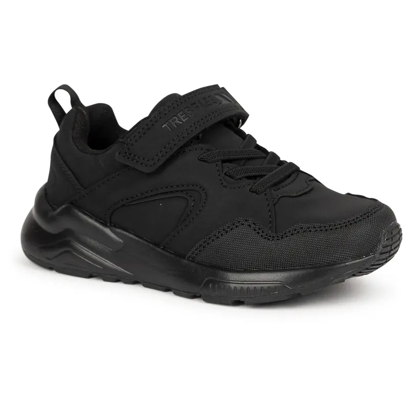 Trespass Kids Trainers Cushioned with Velco Strap and Durable Toe Cap Kam 4