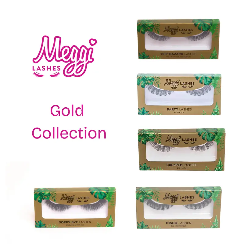 Meggilashes Gold Collection Lashes Eyelashes Faux lashes  russian 0