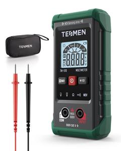 TM-510 Digital Multimeter, 4000 Counts, SmartMeasurement, Auto-Ranging Voltmeter; Voltage Tester withNon-Contact Voltage Function, Measures AC/DC Voltage