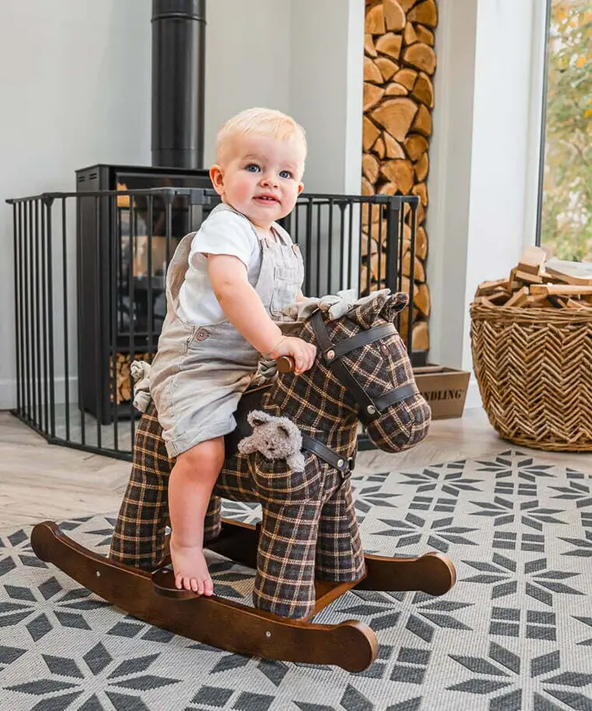 Little Bird Told Me Rufus & Ted Rocking Horse Toddler, Baby, Infant Indoor toy 3