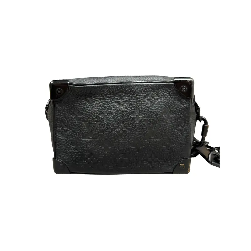 Preowned Louis Vuitton Mini Taurllion Monogram Soft Trunk - Black ONE SIZE 2