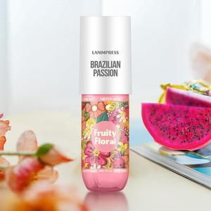 Fruity Floral Fragrance Mist, Long Lasting Refreshing Fragrance Spray for Women, Perfume for Dating, Party, Idea Gift, Perfume for Women, Valentine's Day Gift