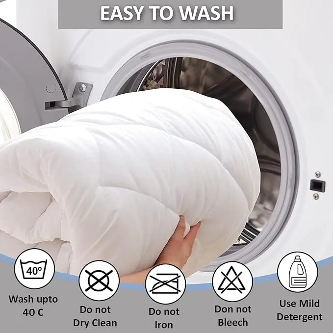 Luxury Hotel Quality 40cm Extra Deep Quilted Waterproof  Mattress Protector 100% Microfiber Mattress Protector cover Anti Allergy Washable & Non-Noisy Mattress Cover All UK Size 5