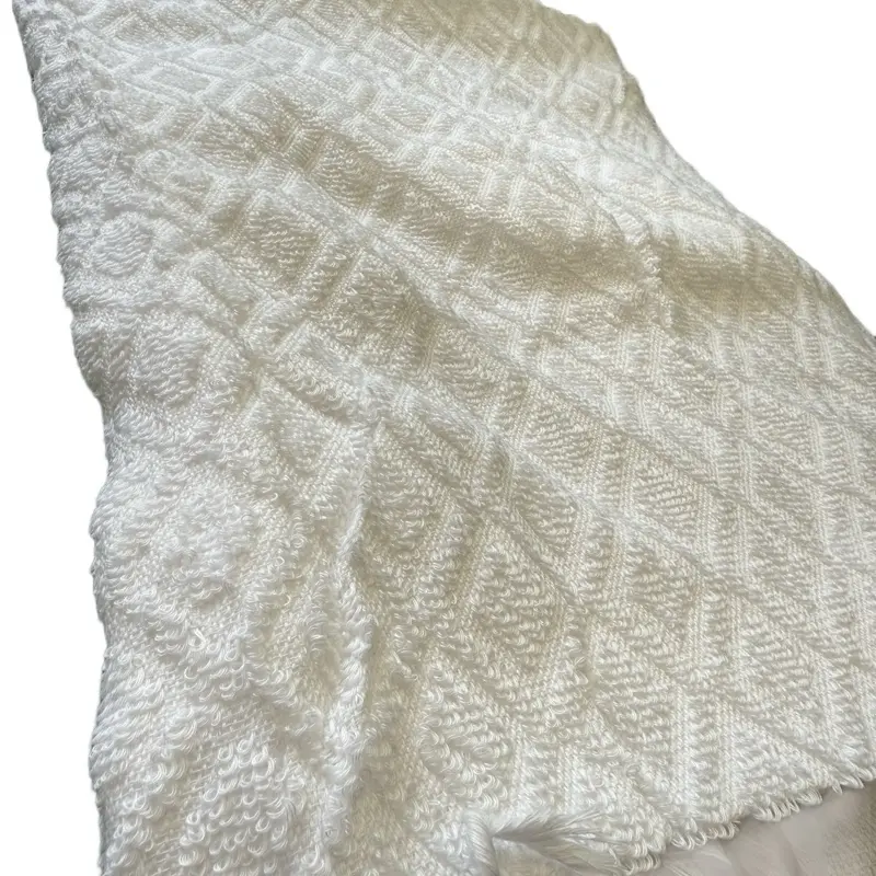 2 Piece Ihram 1200g White Towel Set for Adult Males - Premium Quality Soft for Hajj & Umrah | 3 Days Delivery | Free Shipping 7
