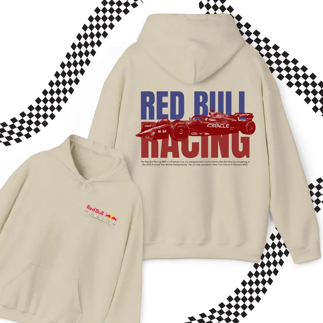 Red Bull Racing Hoodie, F1 Team Hoodie, F1 Motorsport Apparel, Formula 1 Fan Gift, Unisex Racing Hoodie,Red Bull Racing Fan Perfect Gift