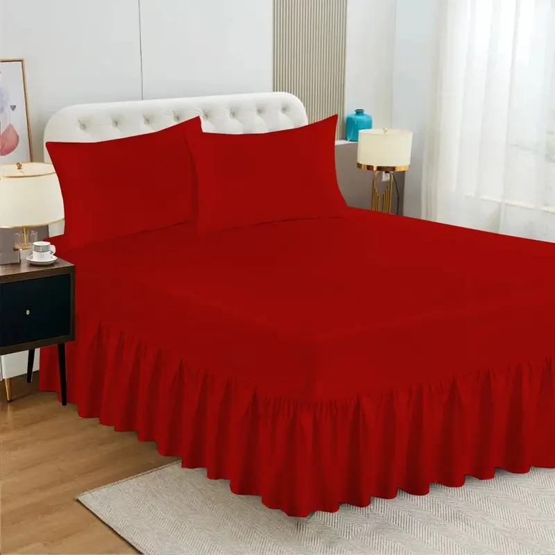 Extra Deep Fitted Valance Sheet Bed Sheets Single Double King Size OR Pillowcase. deep pocket sheets modern  bedding hometextile  bedding waterproof matress protector bedding striped fitted sheet protector de colchon satin bed sheets bed pillow set of 2 7