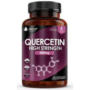 Quercetin Supplement 500mg High Strength Antioxidant Capsules (6 Months Supply)