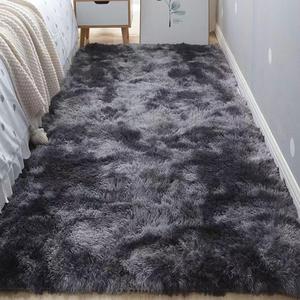 Fluffy Bedside Rug, Soft Shaggy Rug, Multi-size Modern Soft Plush Bedside Carpet, Non-slip Floor Mat for Home Living Room Bedroom Dormitory