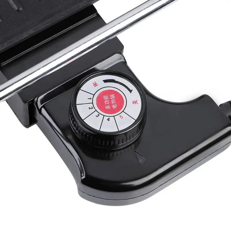 Non Stick Electric Grill Plate Barbecue Skewers Dish Party Buffet Pan Cookware 5