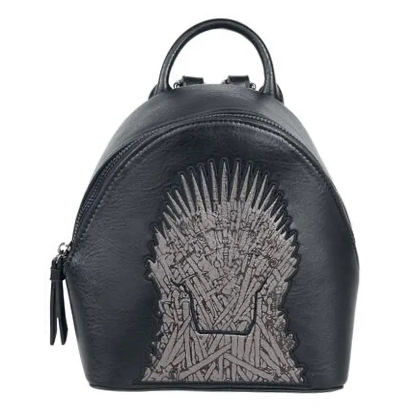 Vanilla Underground x Danielle Nicole Womens Black Iron Throne Mini Backpack (One Size) 0