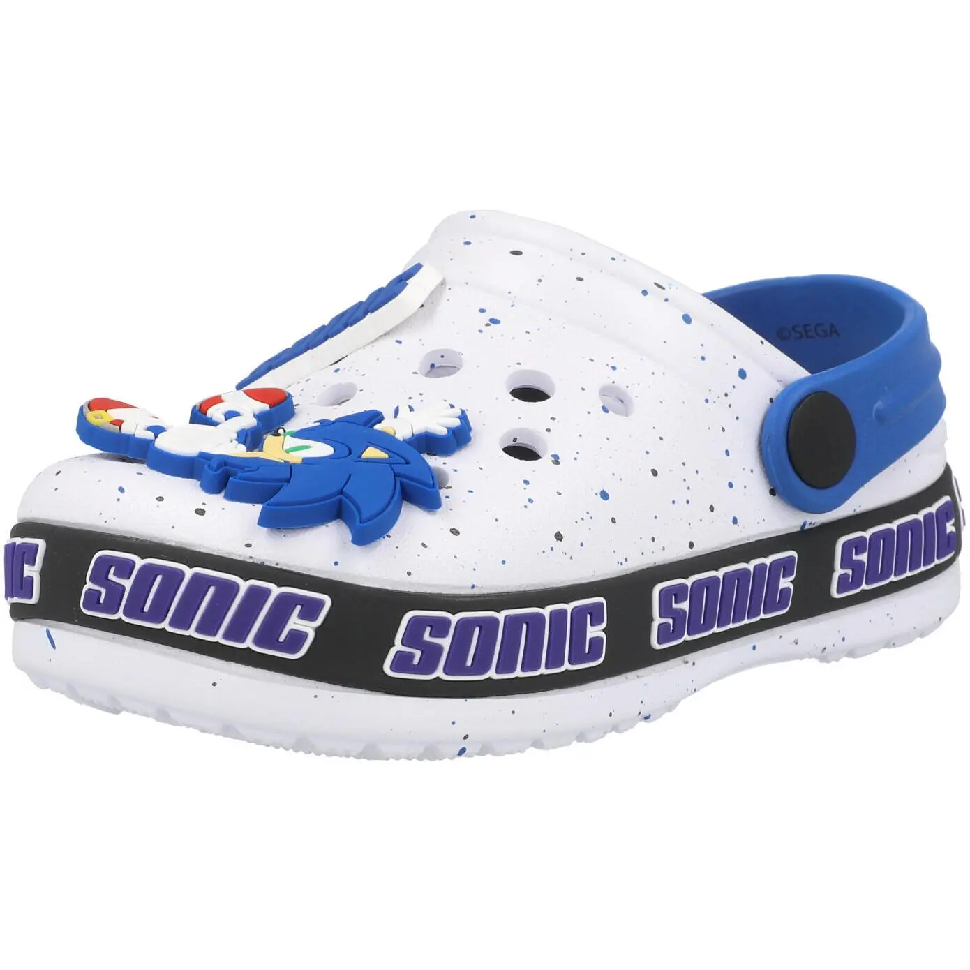 Sonic the Hedgehog Shilka White Kids' Clogs